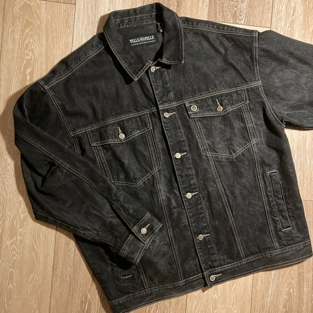 Pelle Pelle Jacket Black Denim
